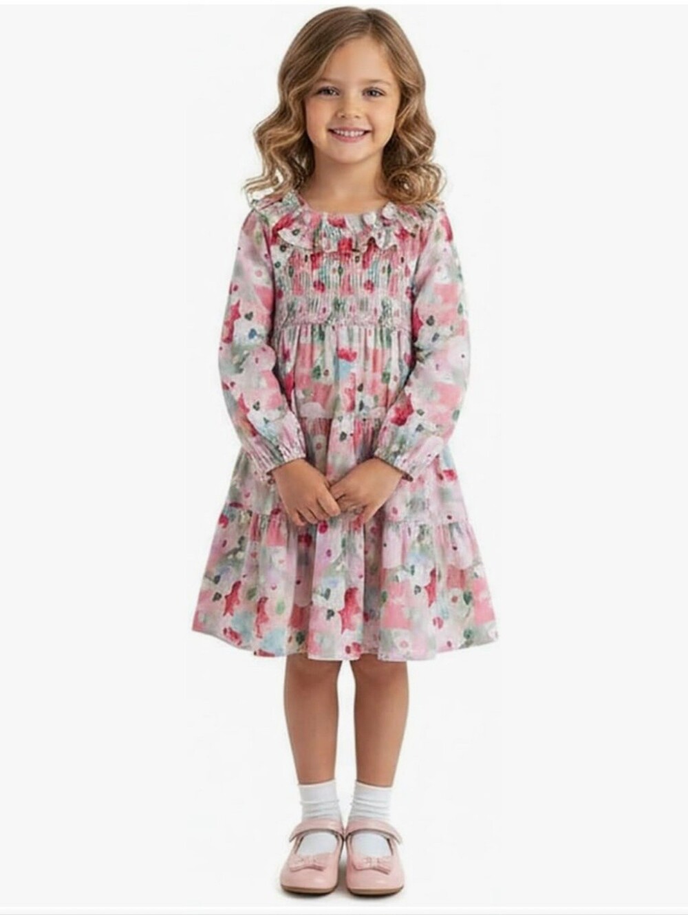 Girl's Floral Dress